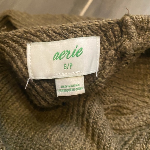 Aerie Cross-back Knitted Sweater - Picture 3 of 3